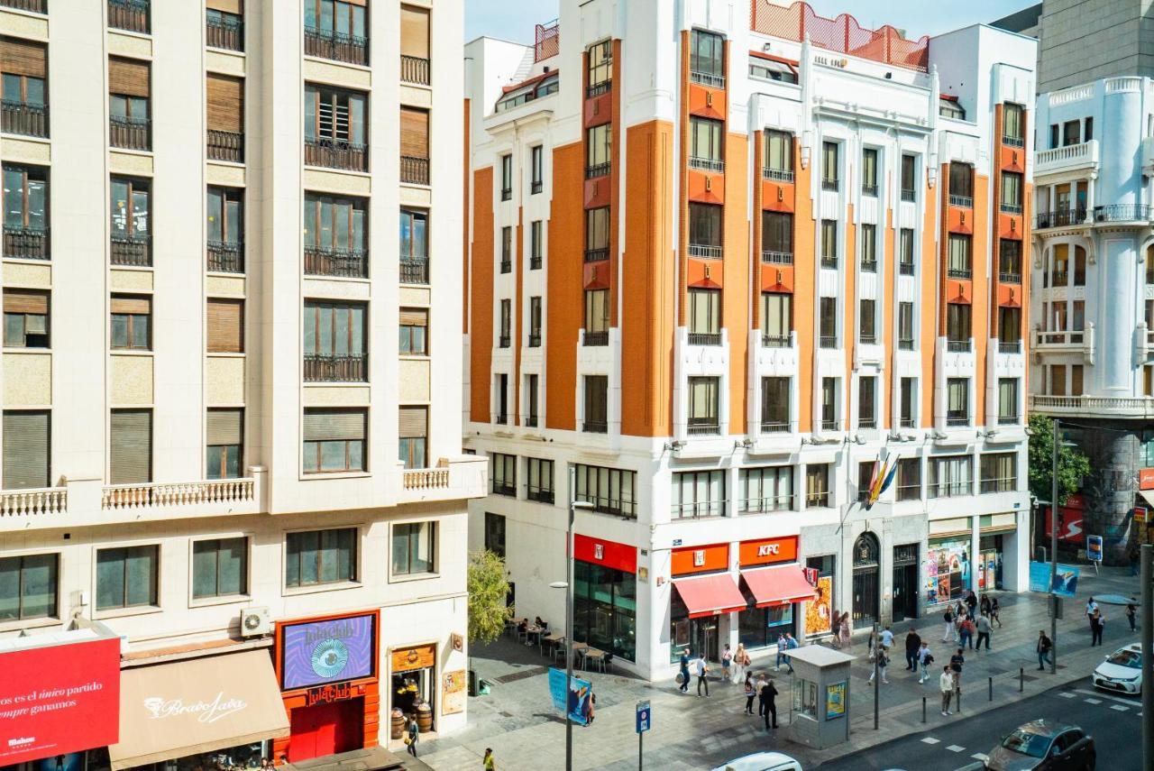 Smartr Madrid Gran Via 47 Aparthotel Exteriör bild