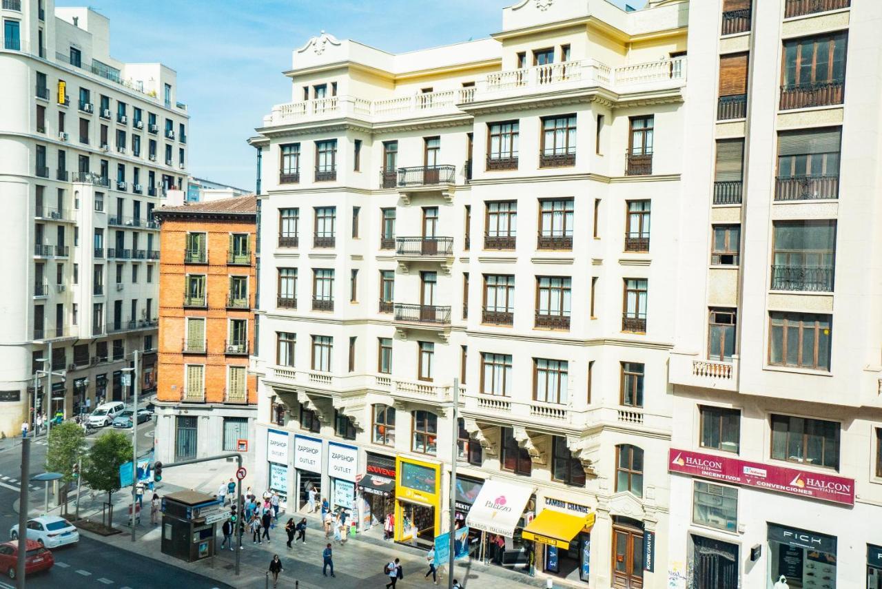 Smartr Madrid Gran Via 47 Aparthotel Exteriör bild